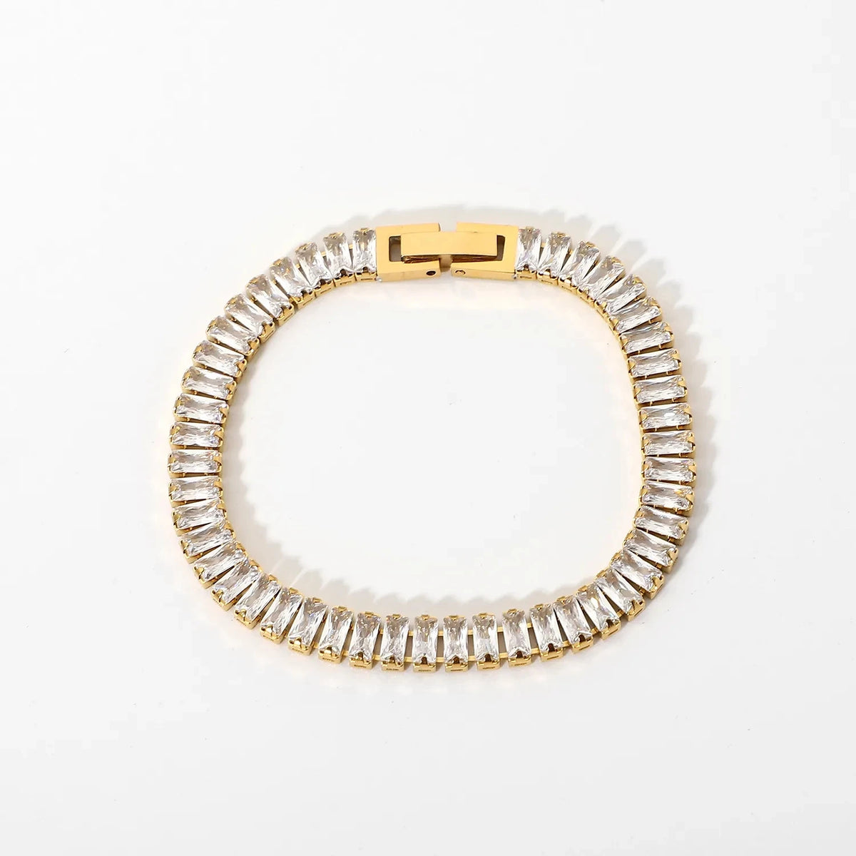 Bracelete Estrelas Geométricas Ouro 18K Feminino
