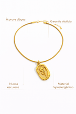 Colar Élance Banhado a Ouro 18K