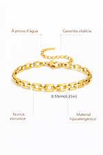 Bracelete Night Sky Banhado em Ouro 18K