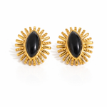 Brincos CelesteBanhado a ouro 18k