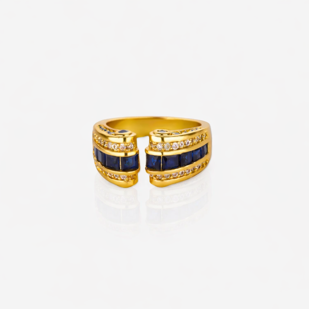 Anel Mystic Banhado a Ouro 18K