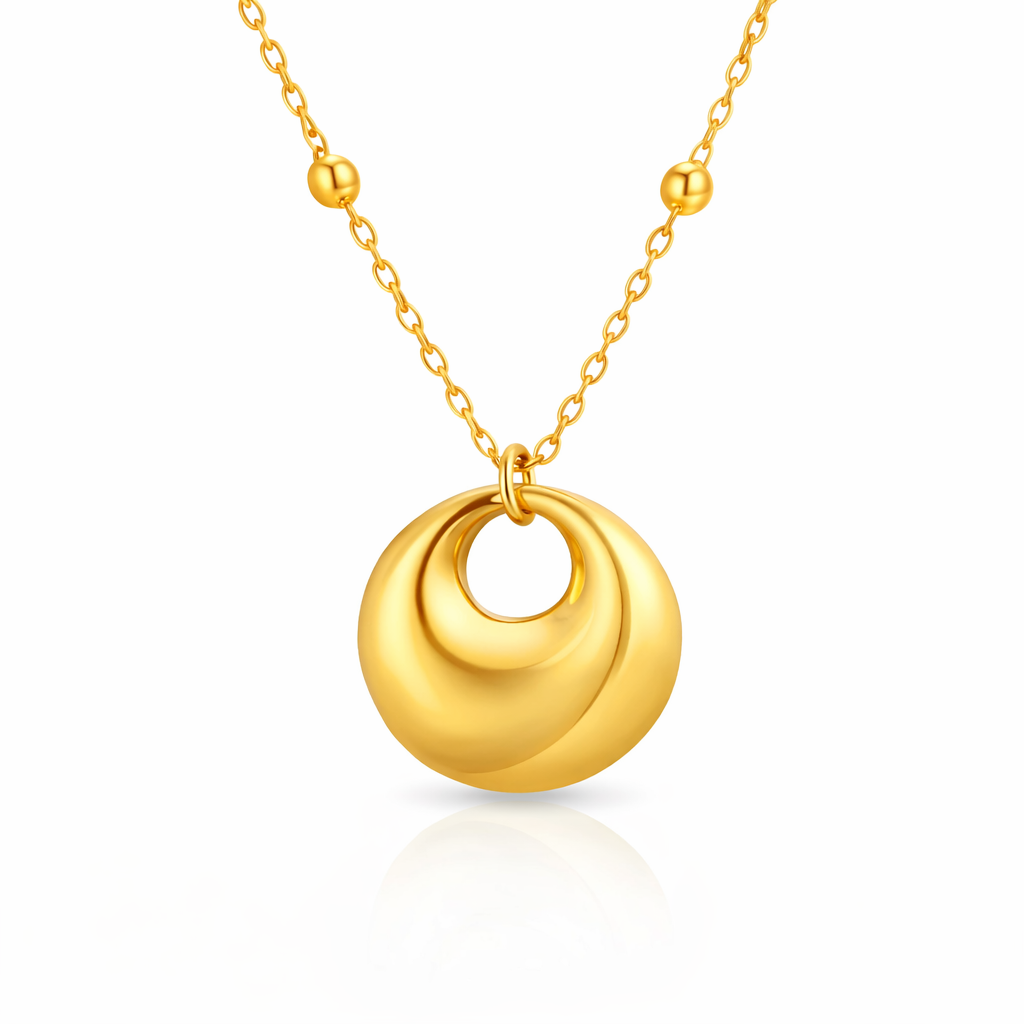 Colar Moonlight Banhado a Ouro 18K