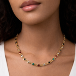 Conjunto Astral Banhado em Ouro 18k