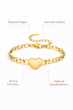Bracelete Orbit Banhado aOuro 18K