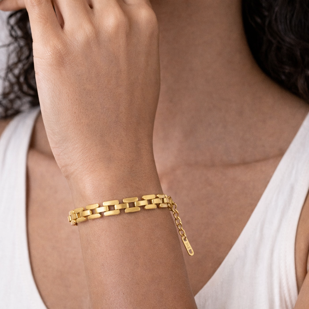 Bracelete Night Sky Banhado em Ouro 18K