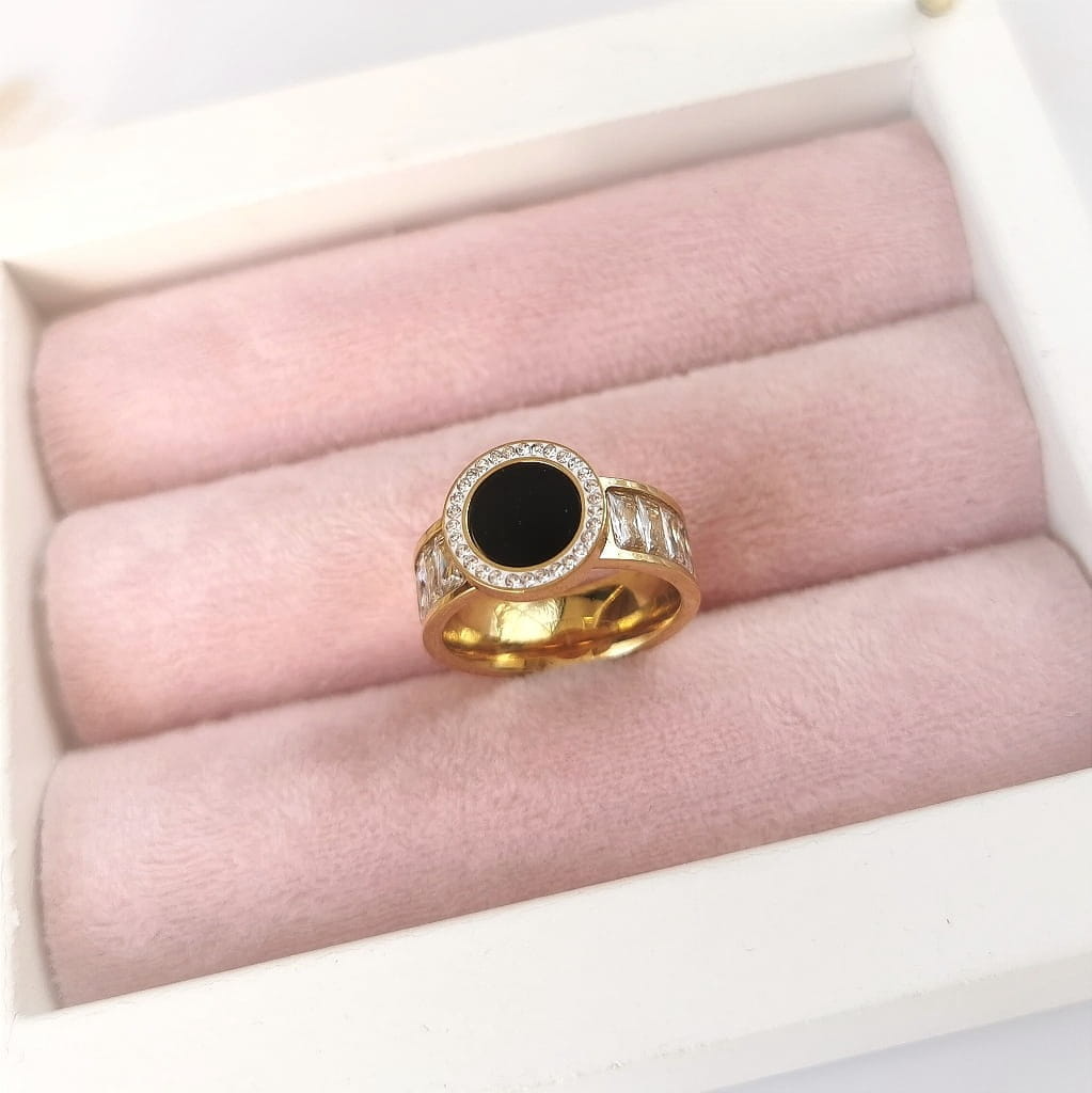 Anel Isabella Banhado a Ouro 18k