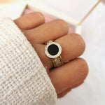 Anel Isabella Banhado a Ouro 18k