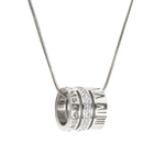 Colar Triplo AroRomano Banhado em Ouro 18k