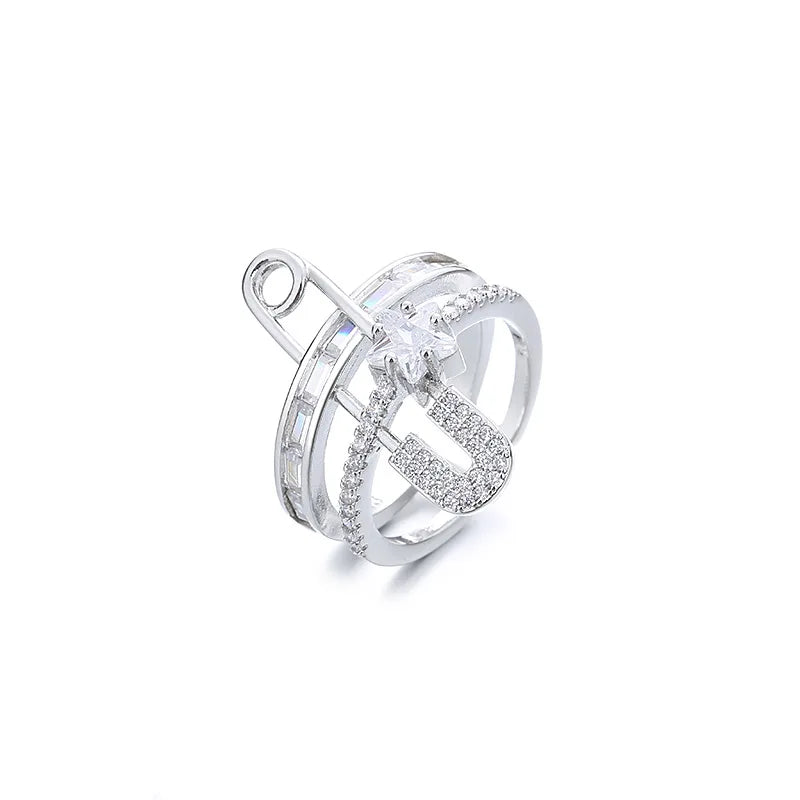 Anel Imperiale Ouro 18k Banhado Luxo