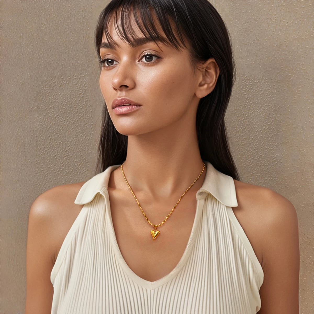 Colar Punto Banhado a Ouro 18K