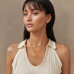 Colar Punto Banhado a Ouro 18K