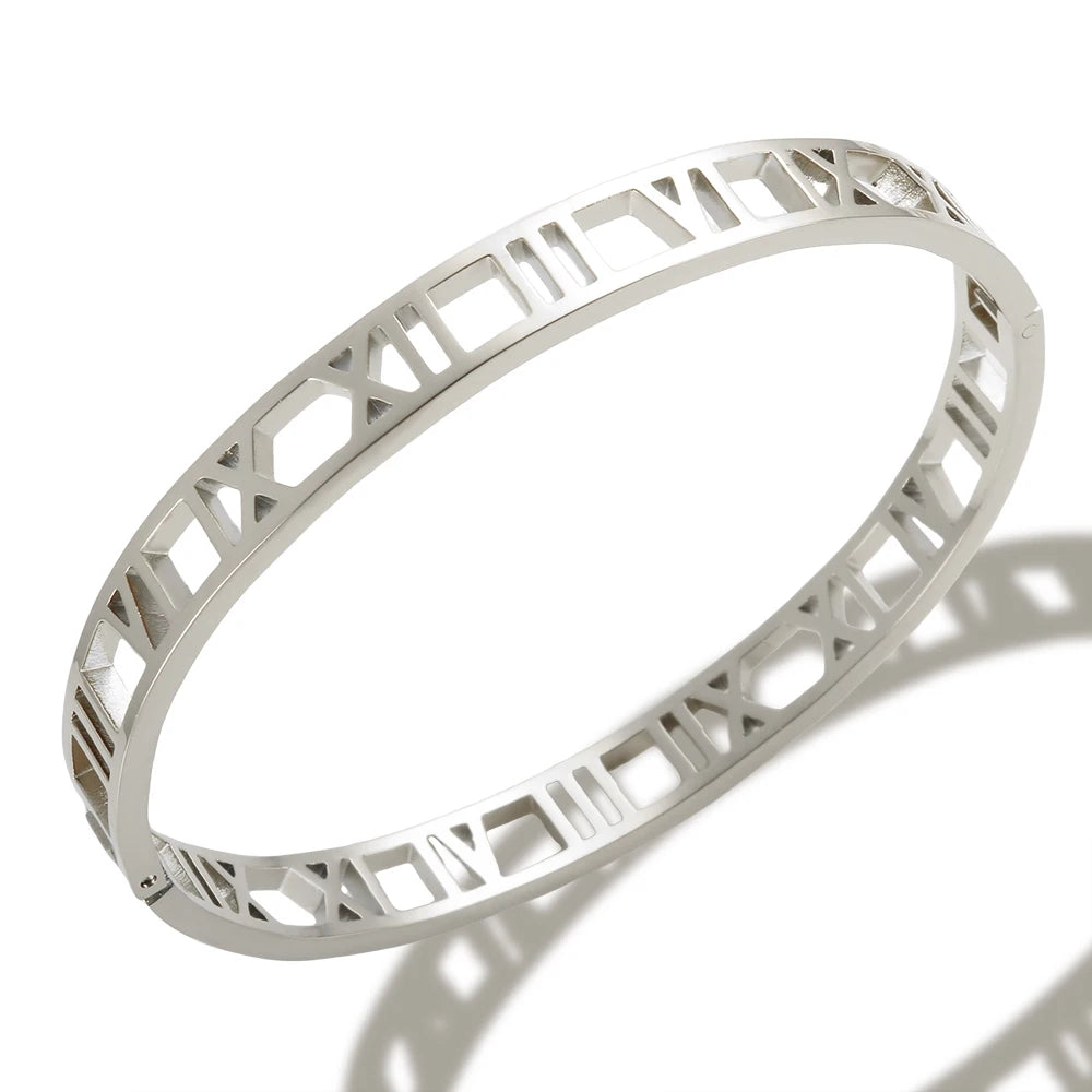 Bracelete Constelação Romana Banhado em Ouro 18K