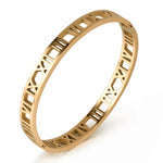 Bracelete Constelação Romana Banhado em Ouro 18K