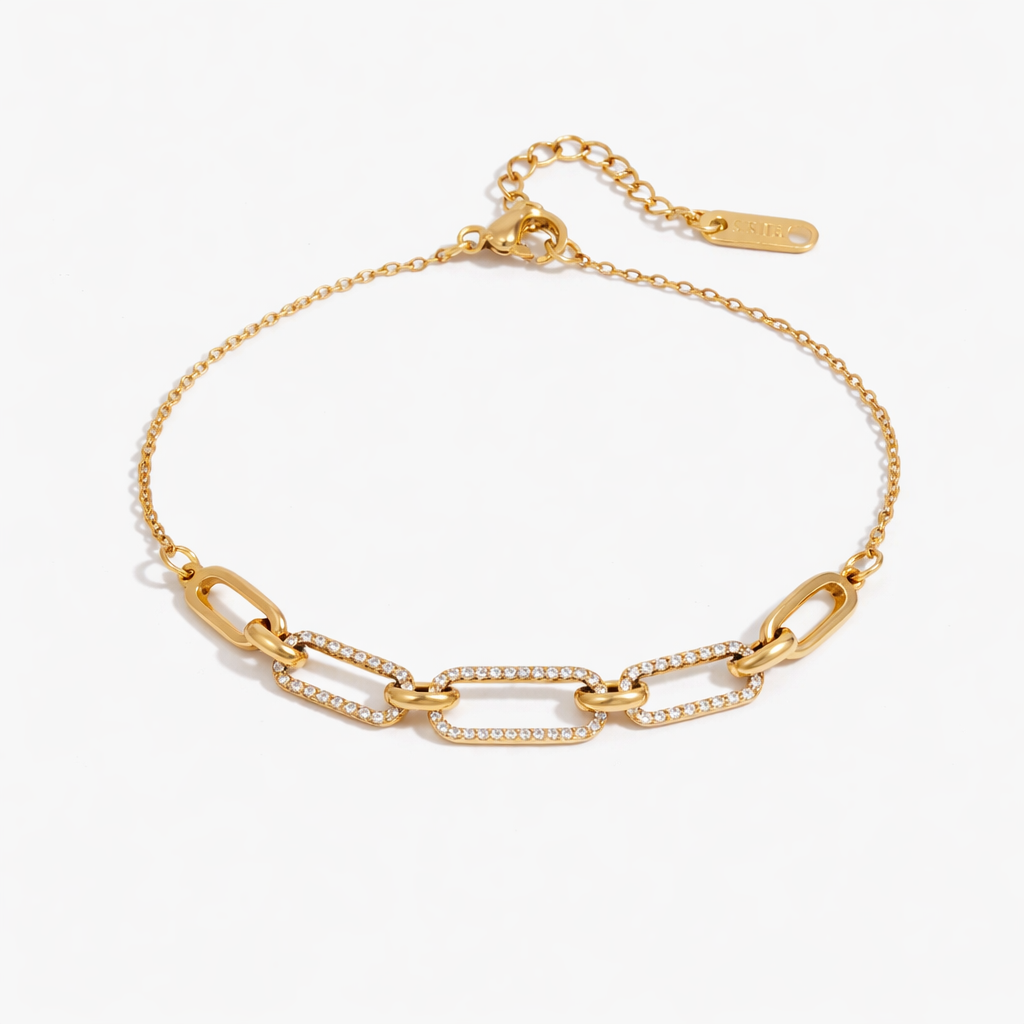 Pulseira Galaxy Feminino Ouro 18K