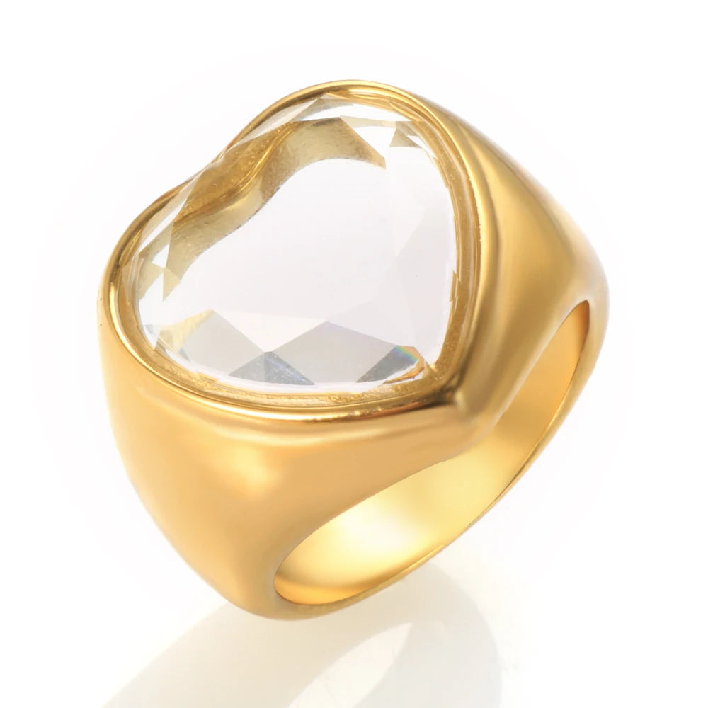 Anel Vitta Ouro 18k Banhado Luxo