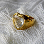 Anel Vitta Ouro 18k Banhado Luxo