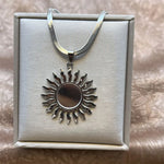 Colar Raio de Sol Minimal Banhado a Ouro 18K