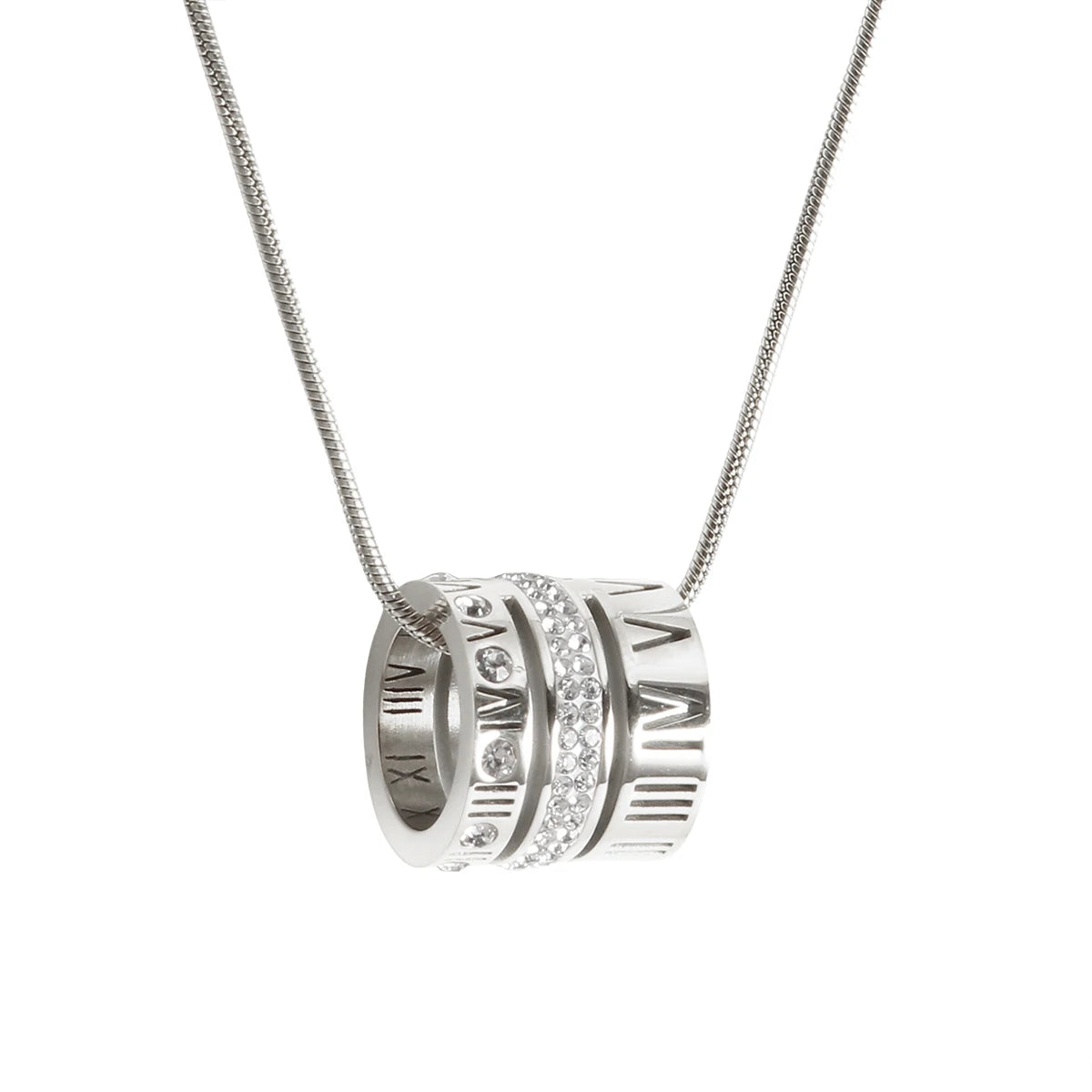 Colar Triplo AroRomano Banhado em Ouro 18k